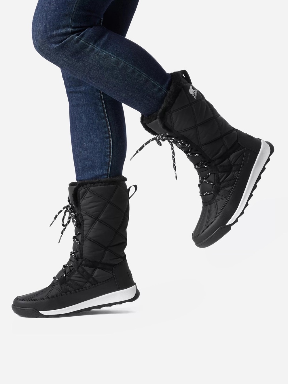 NWT Sorel Women's Whitney™ II Plus Tall Waterproof Lace Boot Size 6